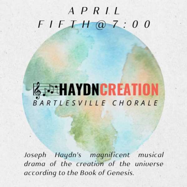 Photo 1 of Haydn's Creation.