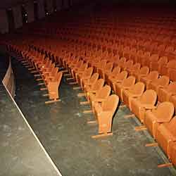 The Bartlesville Community Center under construction from 1979 to 1982