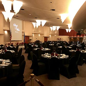 Have your next large event in Bartlesville Community Center's Community Hall