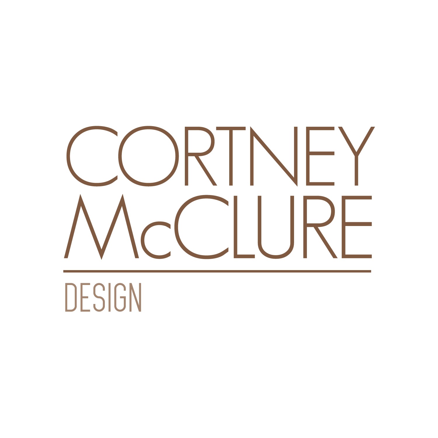 Cortney McClure Design Logo